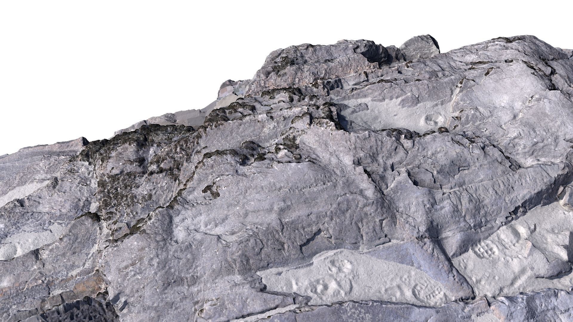 Altay Rock scan 2 Low-poly 3D model_3