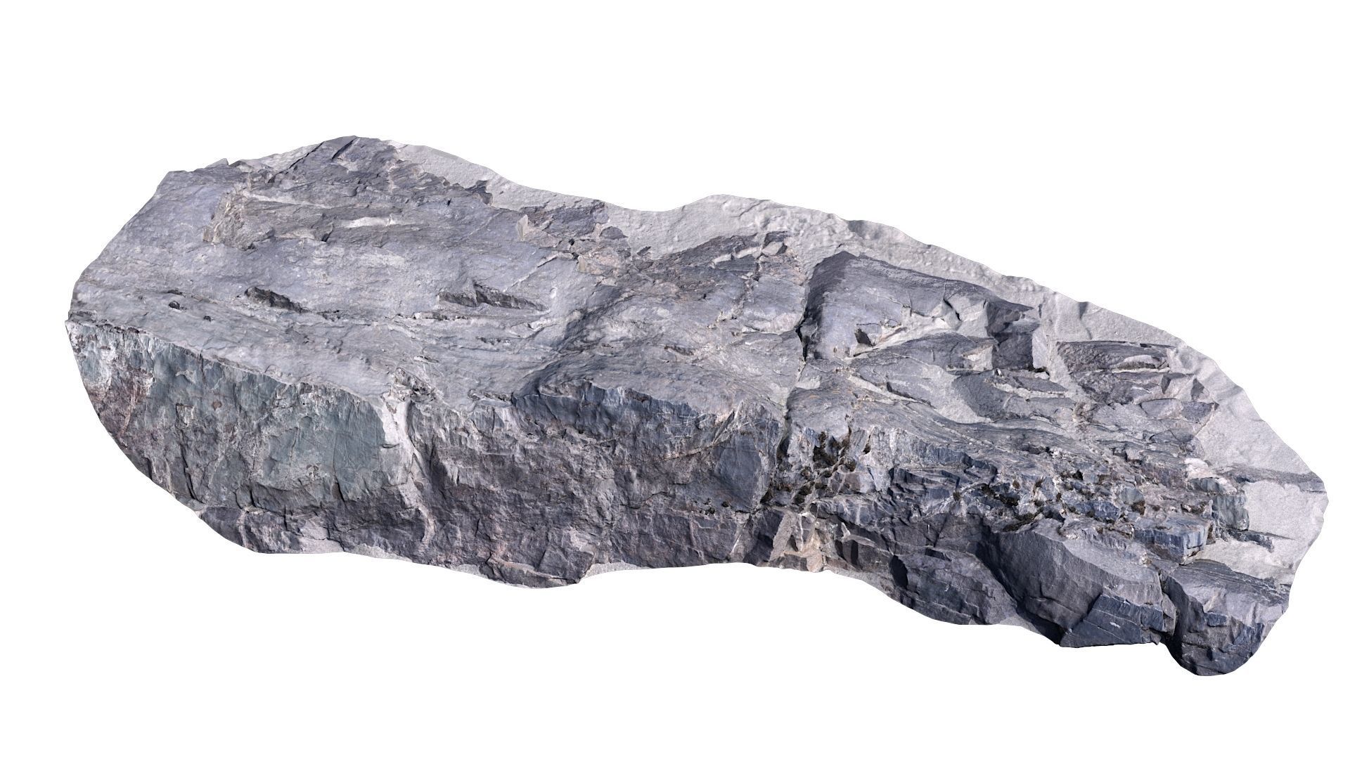 Altay Rock scan 2 Low-poly 3D model_5