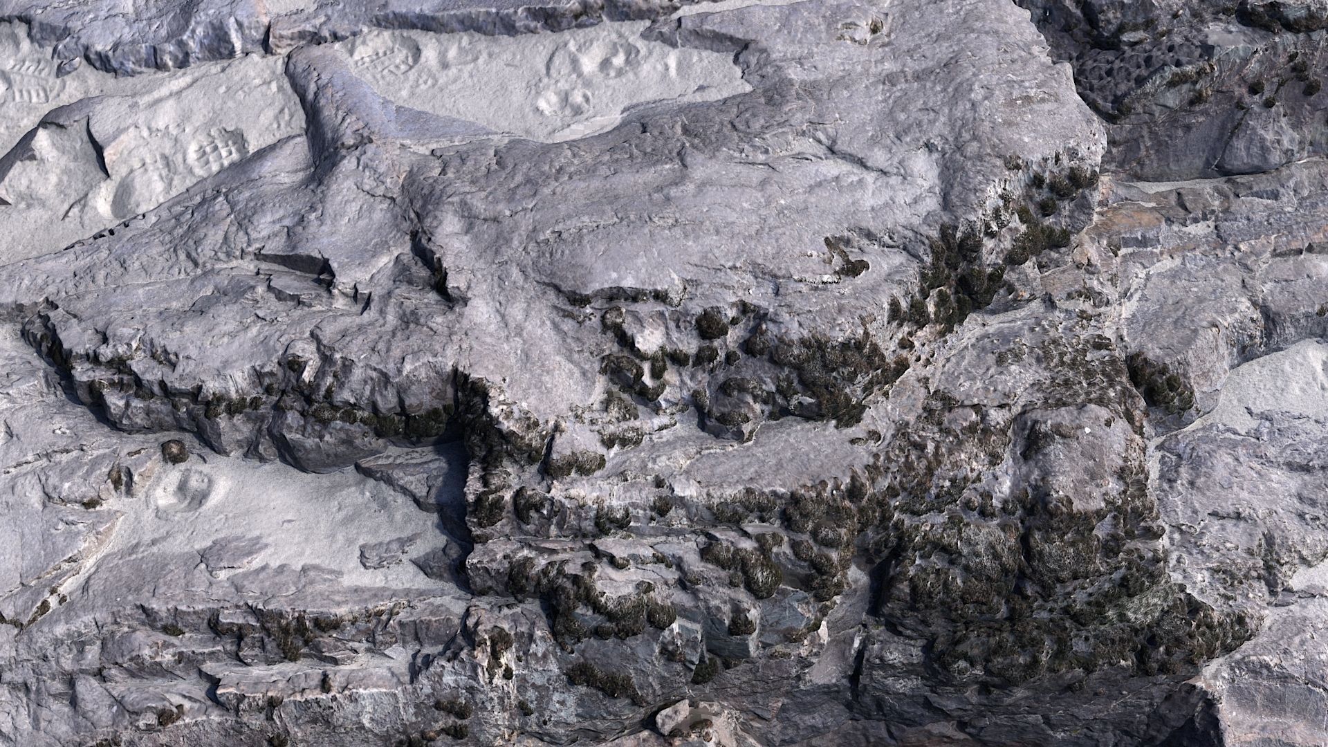 Altay Rock scan 2 Low-poly 3D model_4