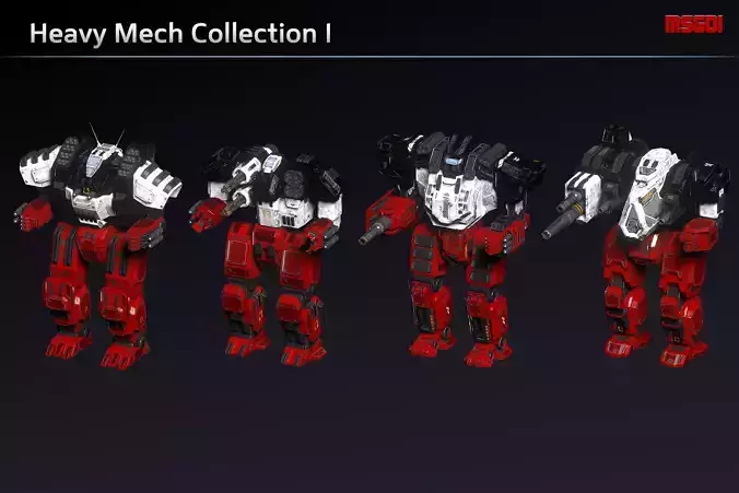 Heavy Mech Collection I 