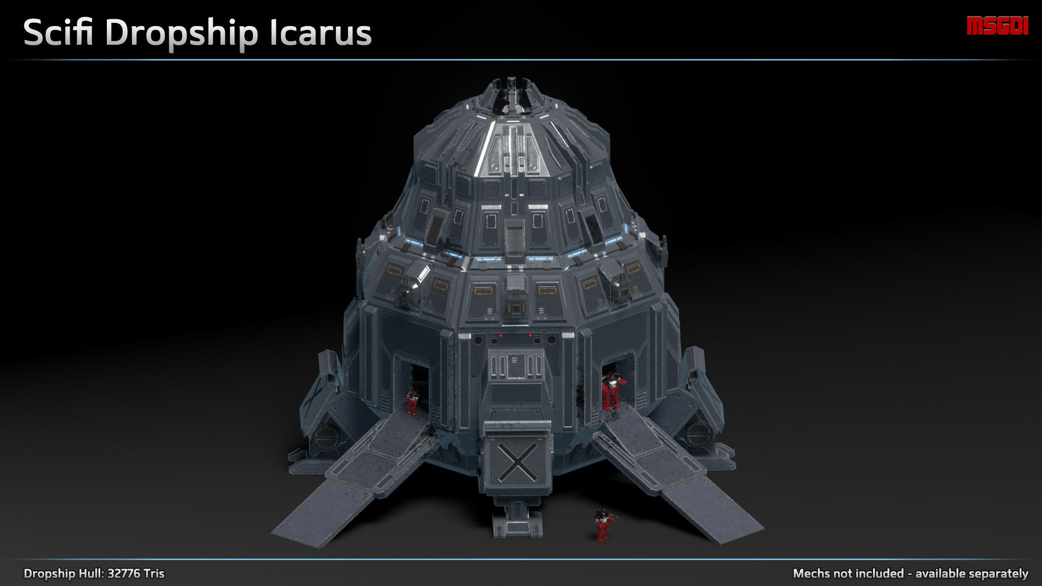 Scifi Dropship Collection _3