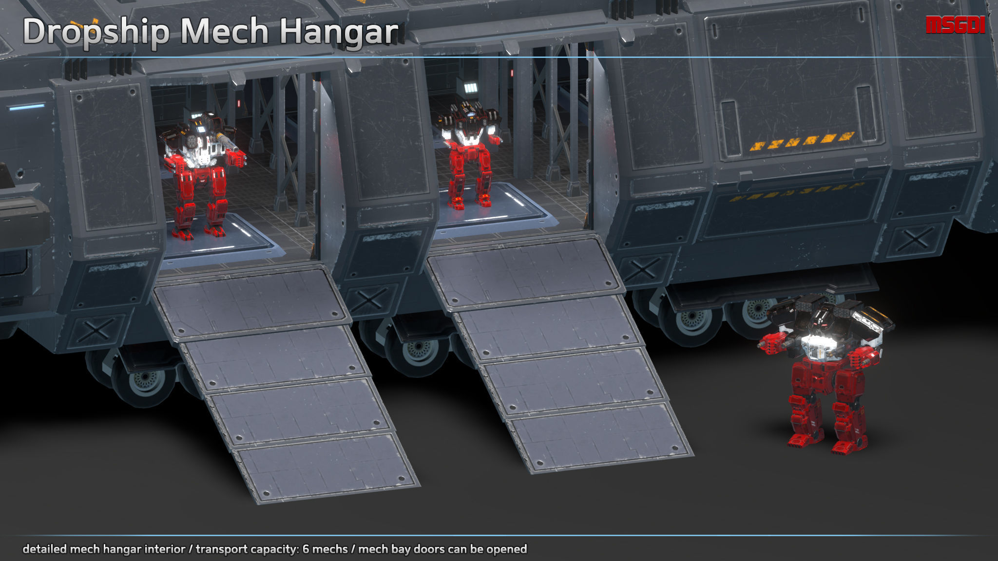 Scifi Dropship Collection _6