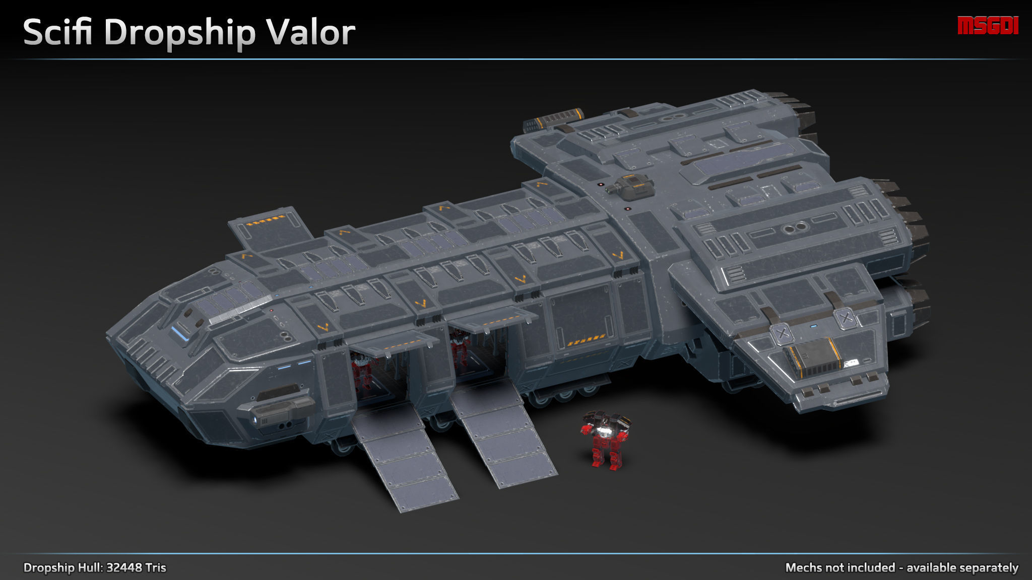Scifi Dropship Collection _2