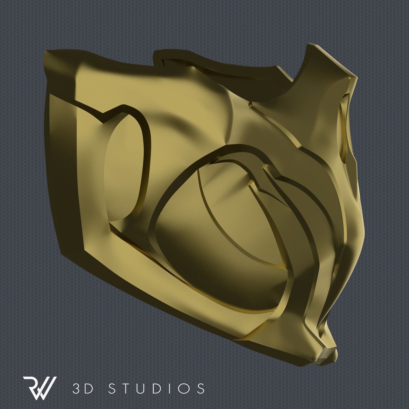 MK11 Scorpion Mask V1 - STL File 3D print model_2
