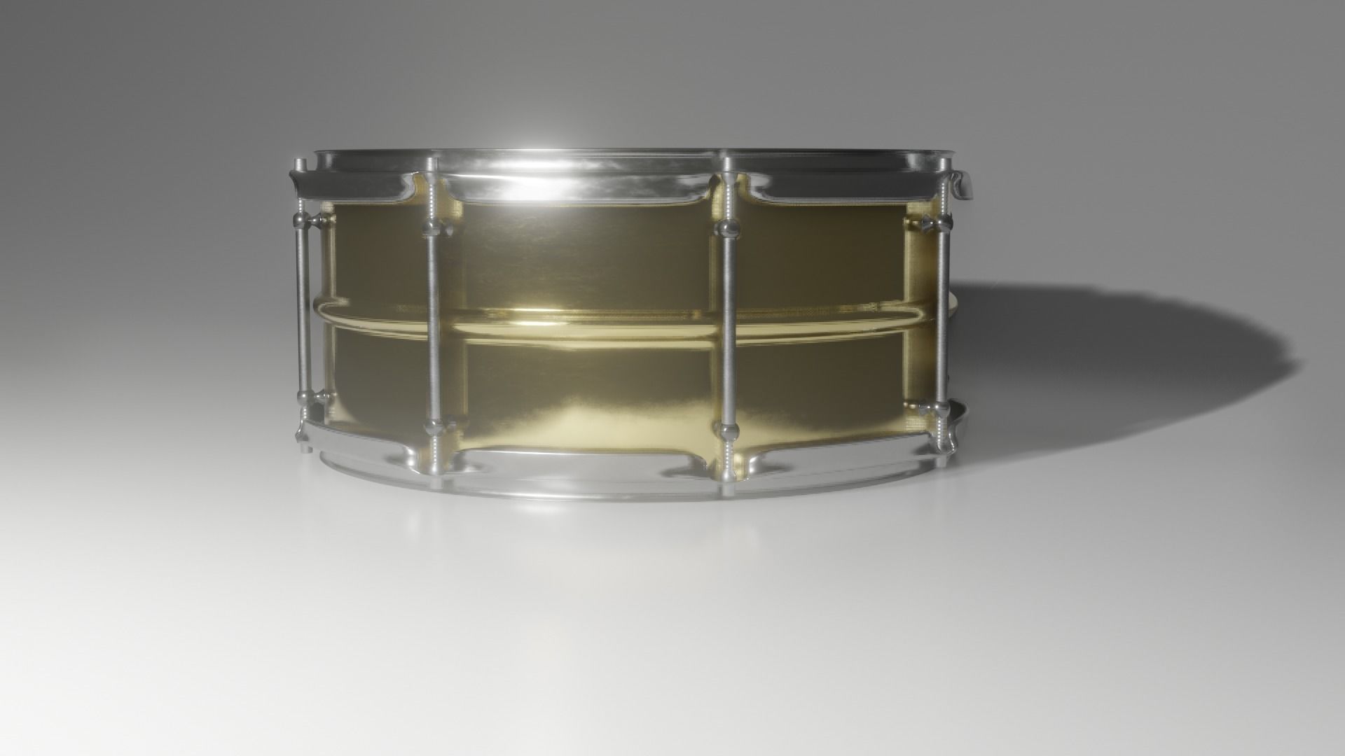 Snare Drum 3D model_3