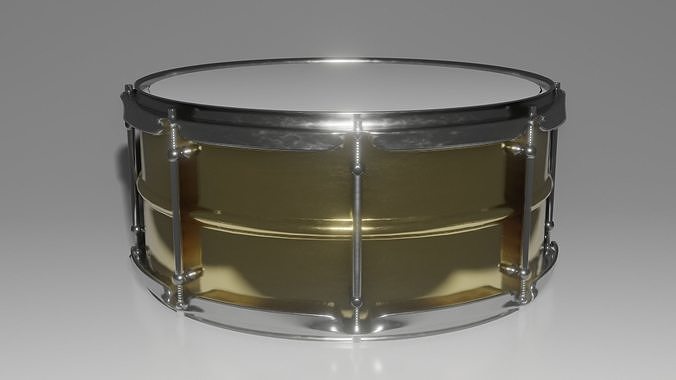 Snare Drum 3D model