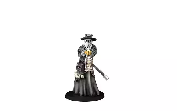 Plague Doctor 3D print model