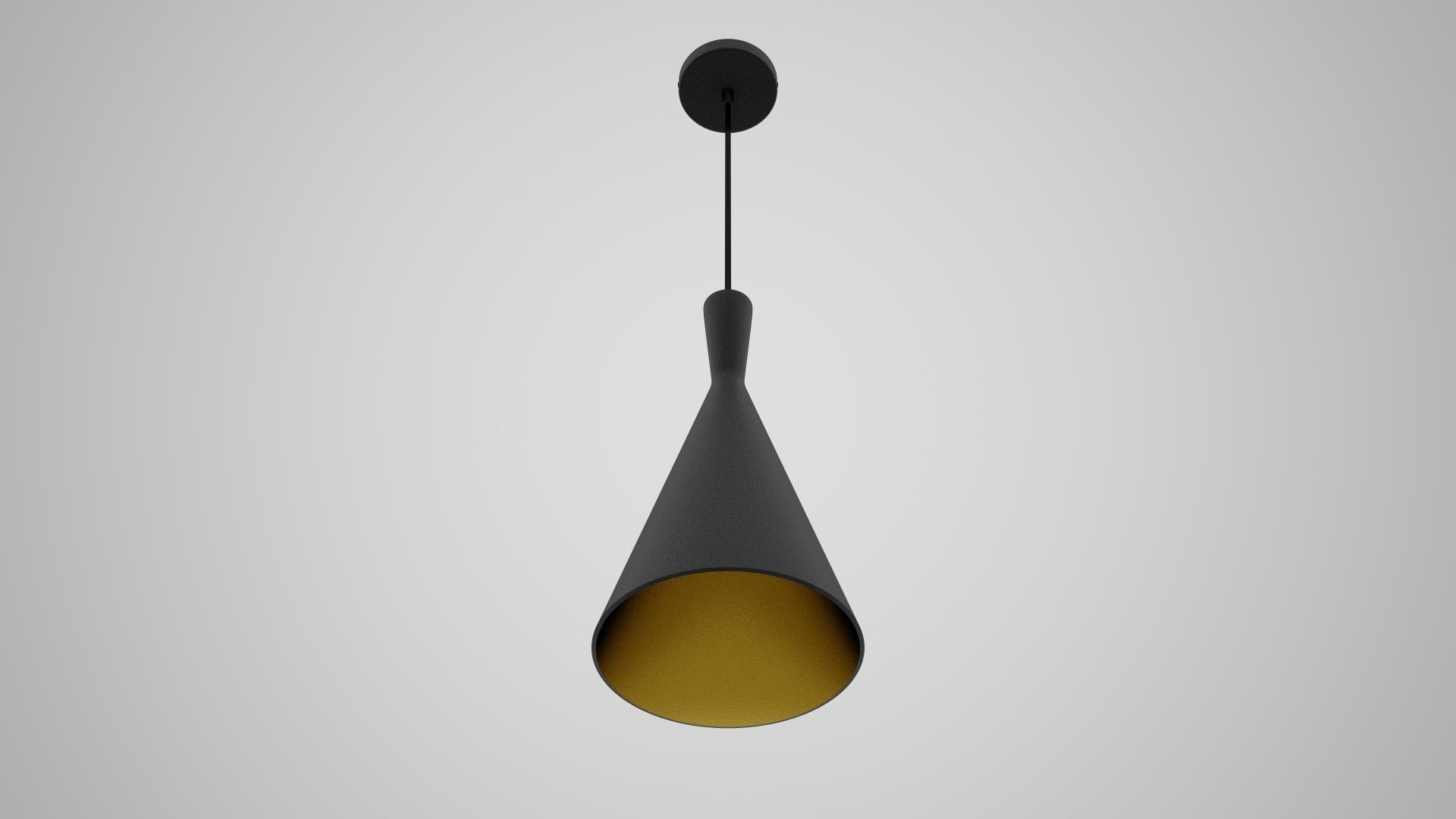 Brus Chandelier 3D model_1