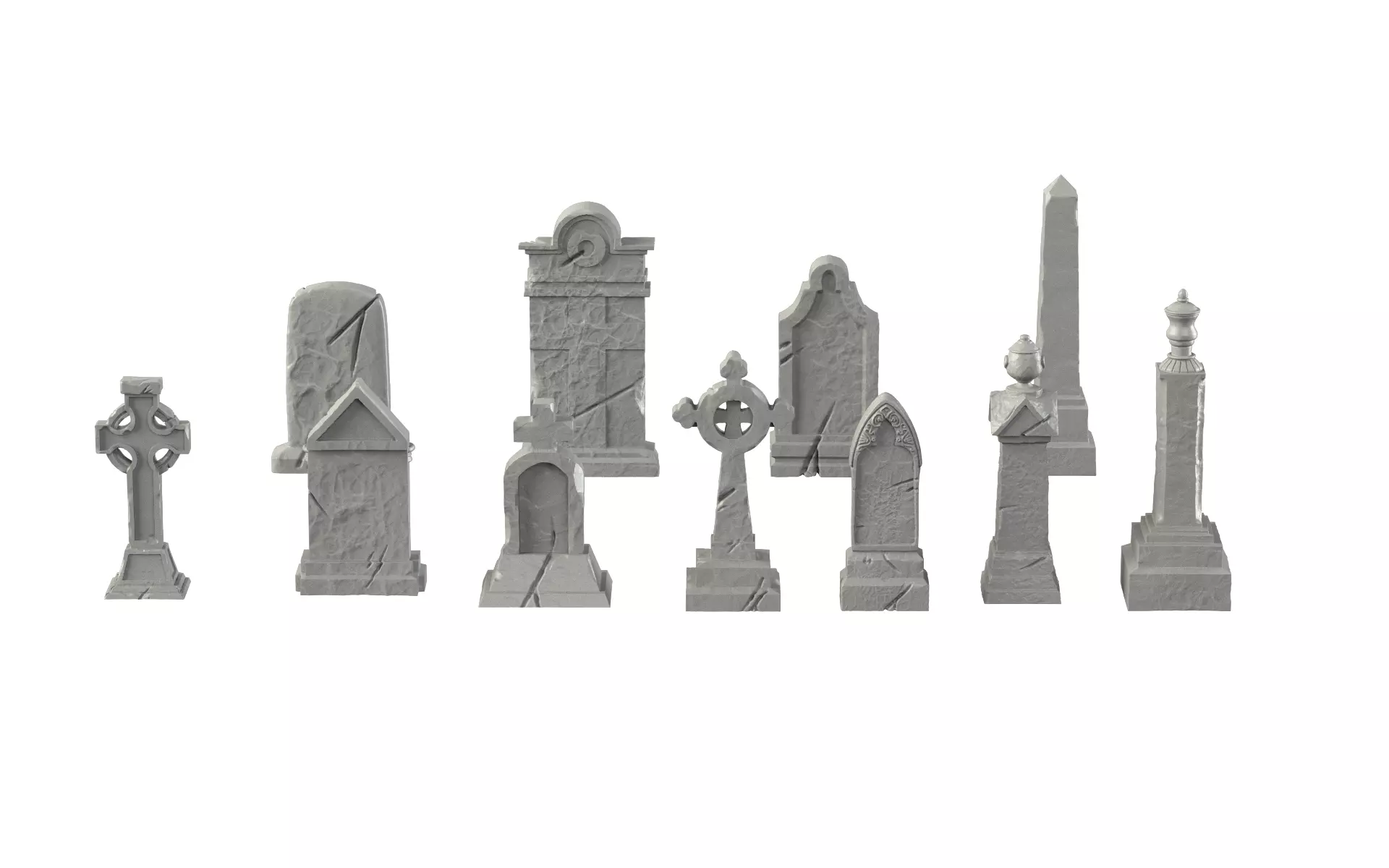Tombstone pack 3D print model