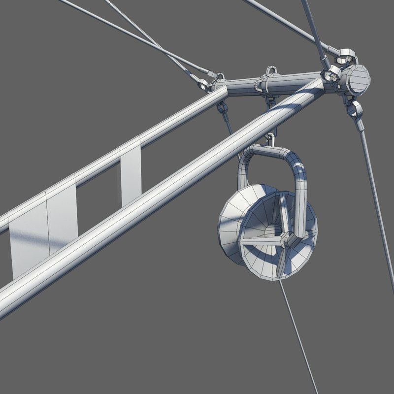 Fishing Boat 2 Low-poly 3D model_20