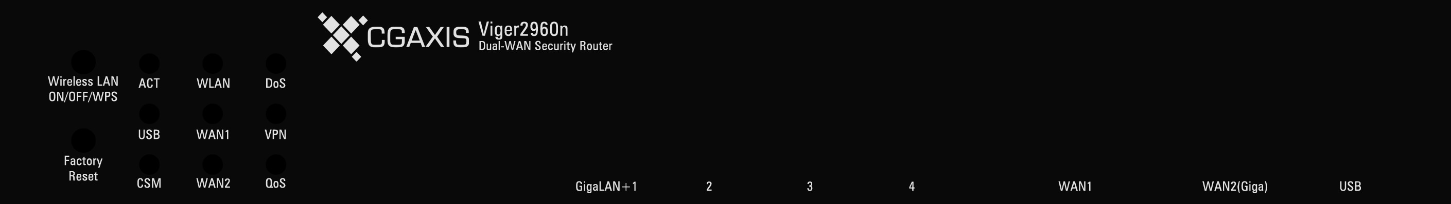 CGAxis WiFi antena router 3D model_6