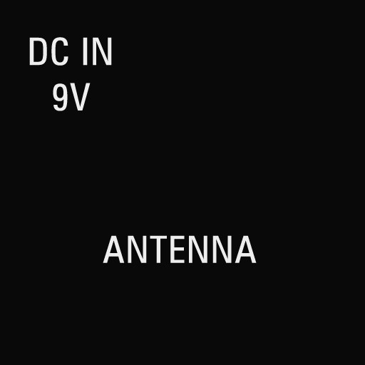 CGAxis WiFi antena router 3D model_2