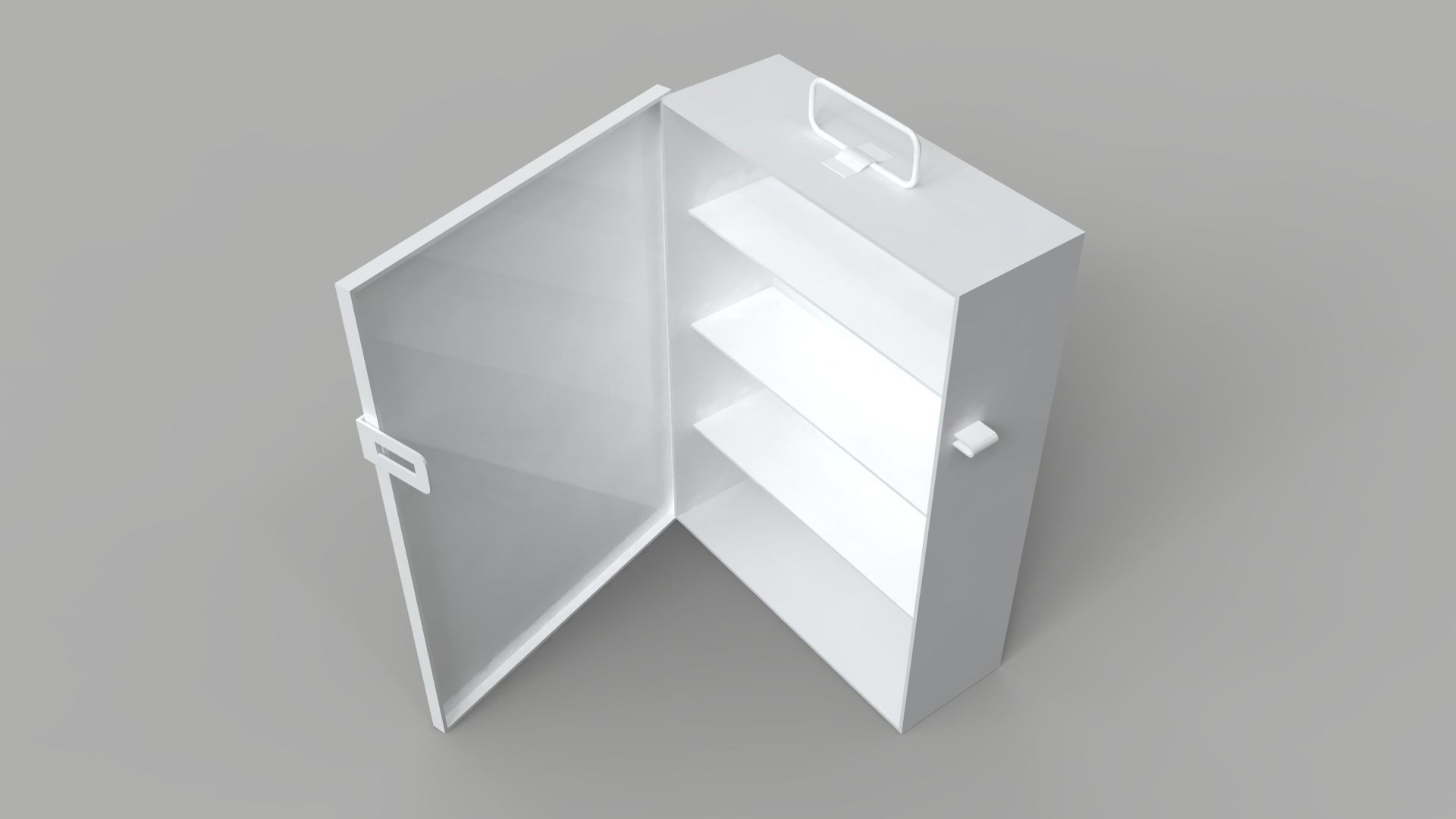Aid First Wall Box - Kit 3D model_9
