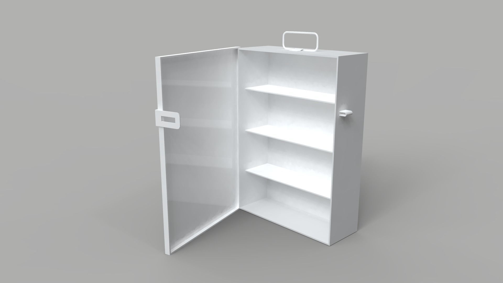 Aid First Wall Box - Kit 3D model_6