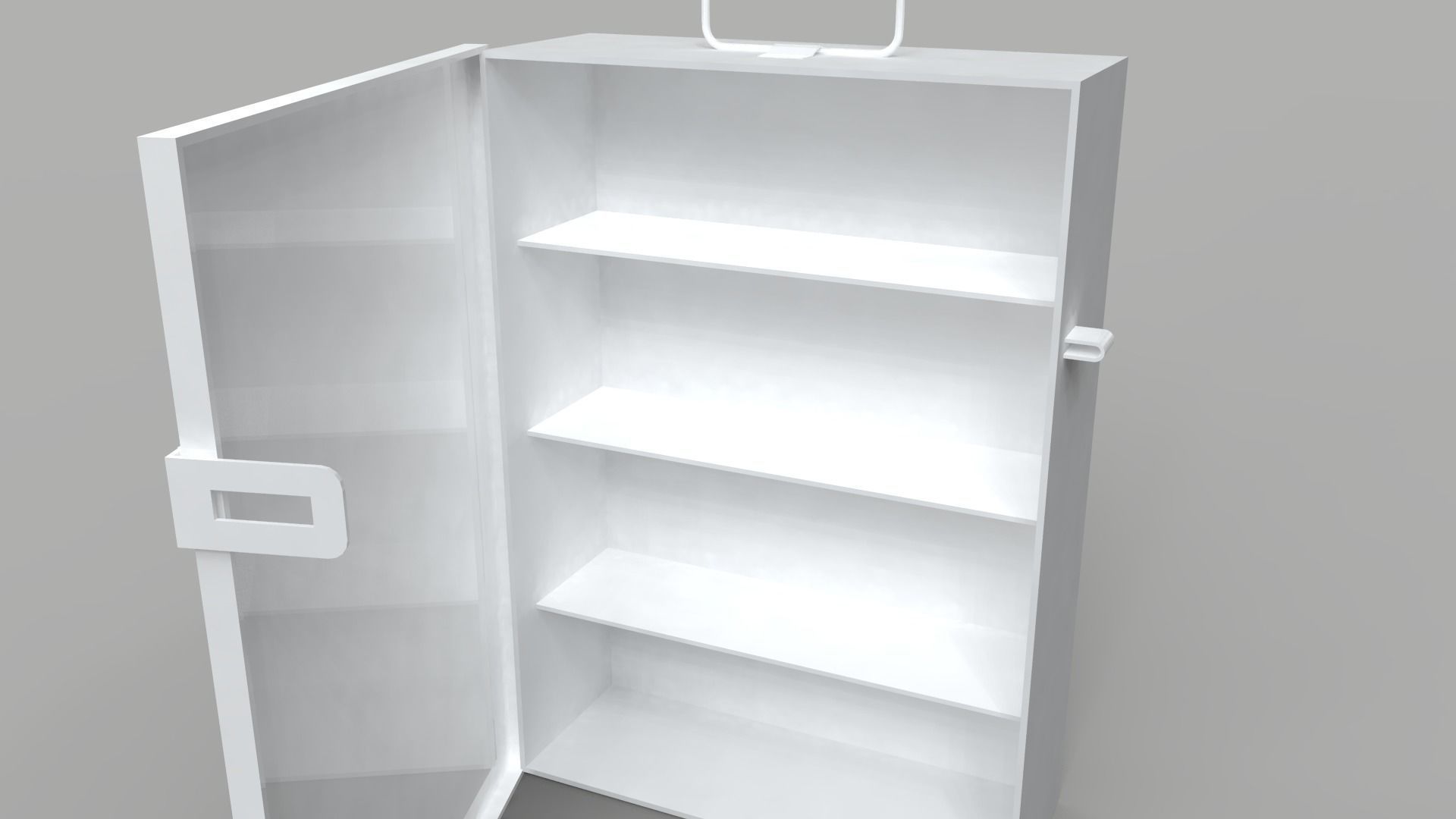 Aid First Wall Box - Kit 3D model_7