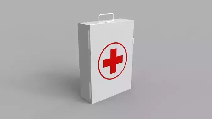 Aid First Wall Box - Kit 3D model