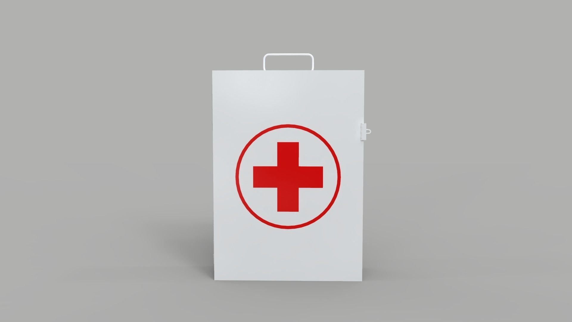 Aid First Wall Box - Kit 3D model_1