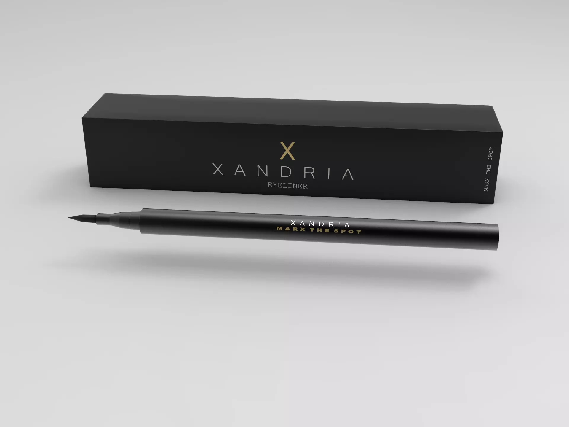 Eyeliner xandria Low-poly 3D model