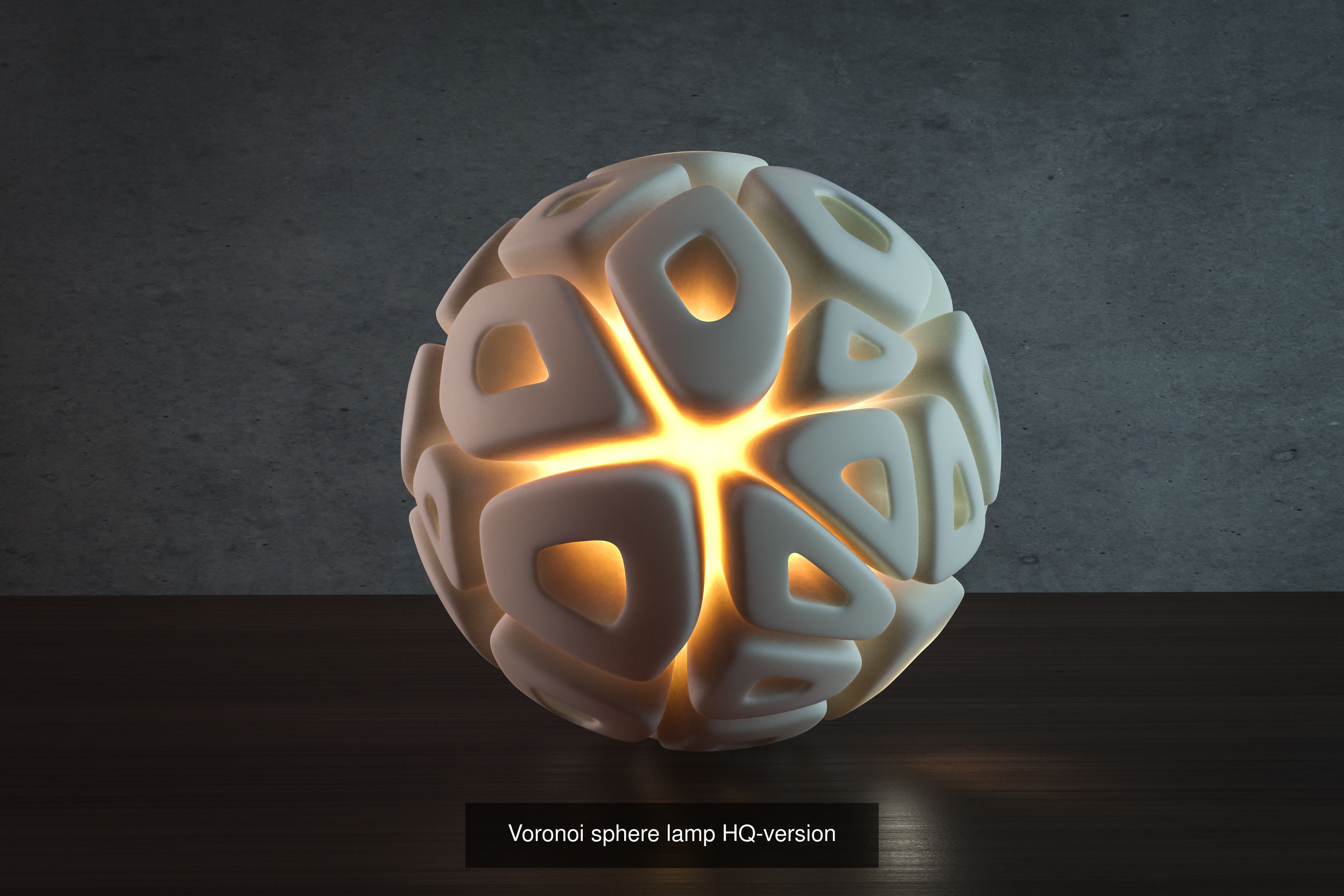 VORONOI LAMPS  3D Model Collection_6