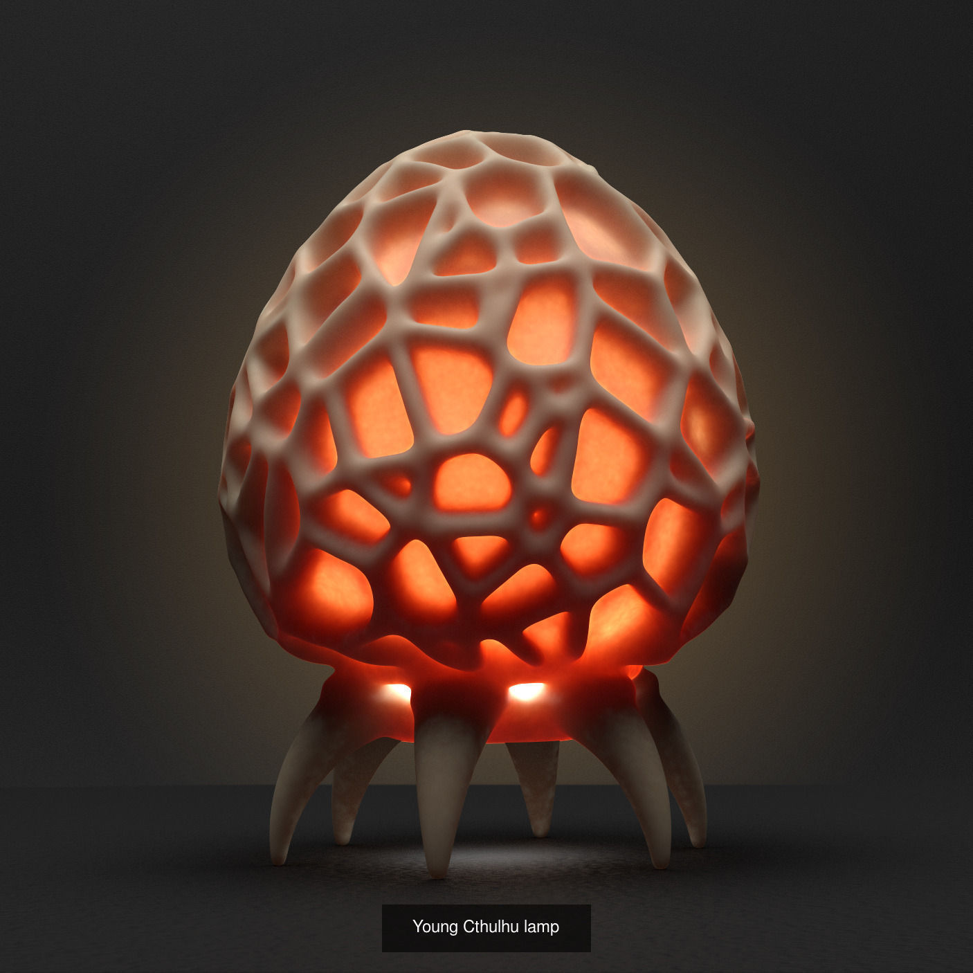 VORONOI LAMPS  3D Model Collection_3