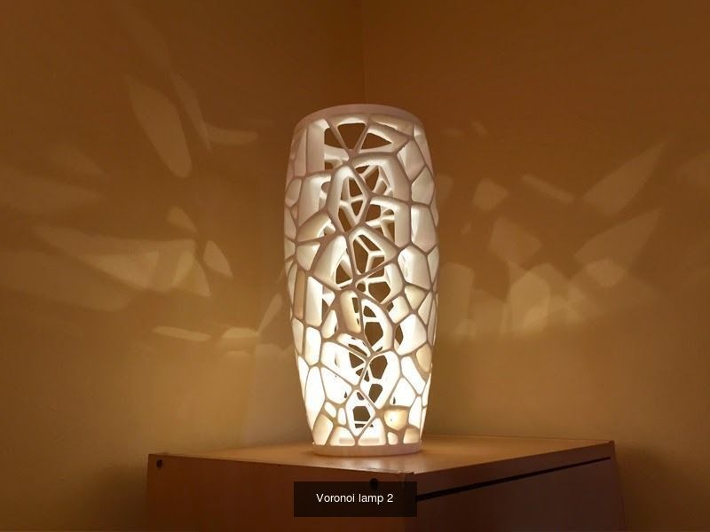 VORONOI LAMPS  3D Model Collection_2