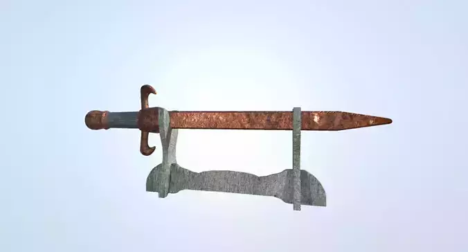 rusty sword with 3 variations