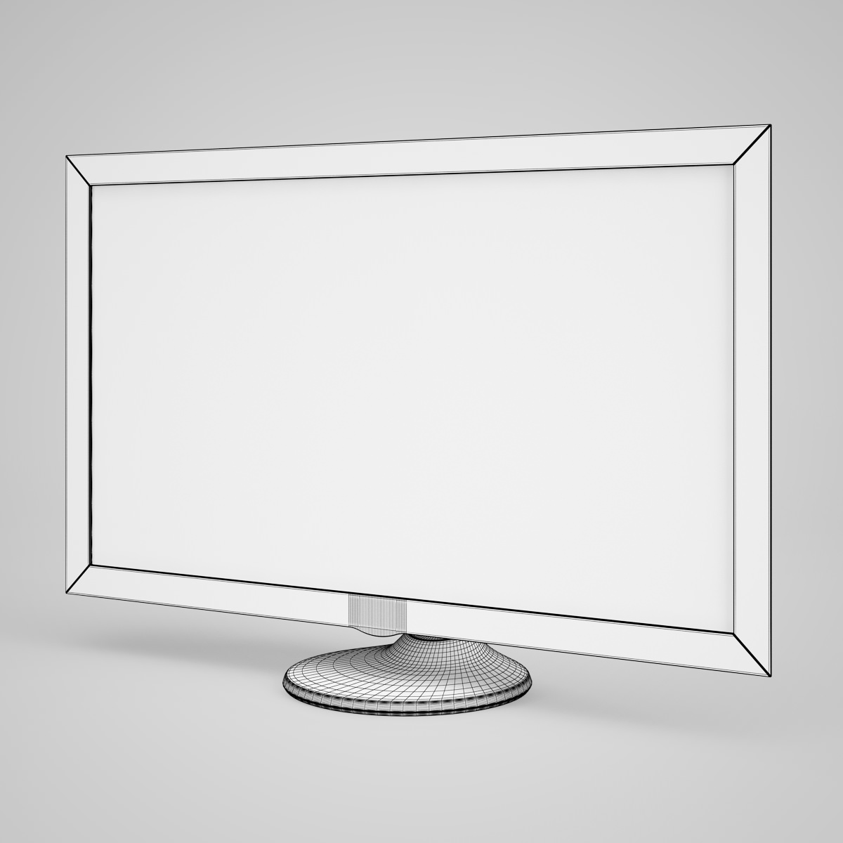 CGAxis LCD Monitor 3D model_5
