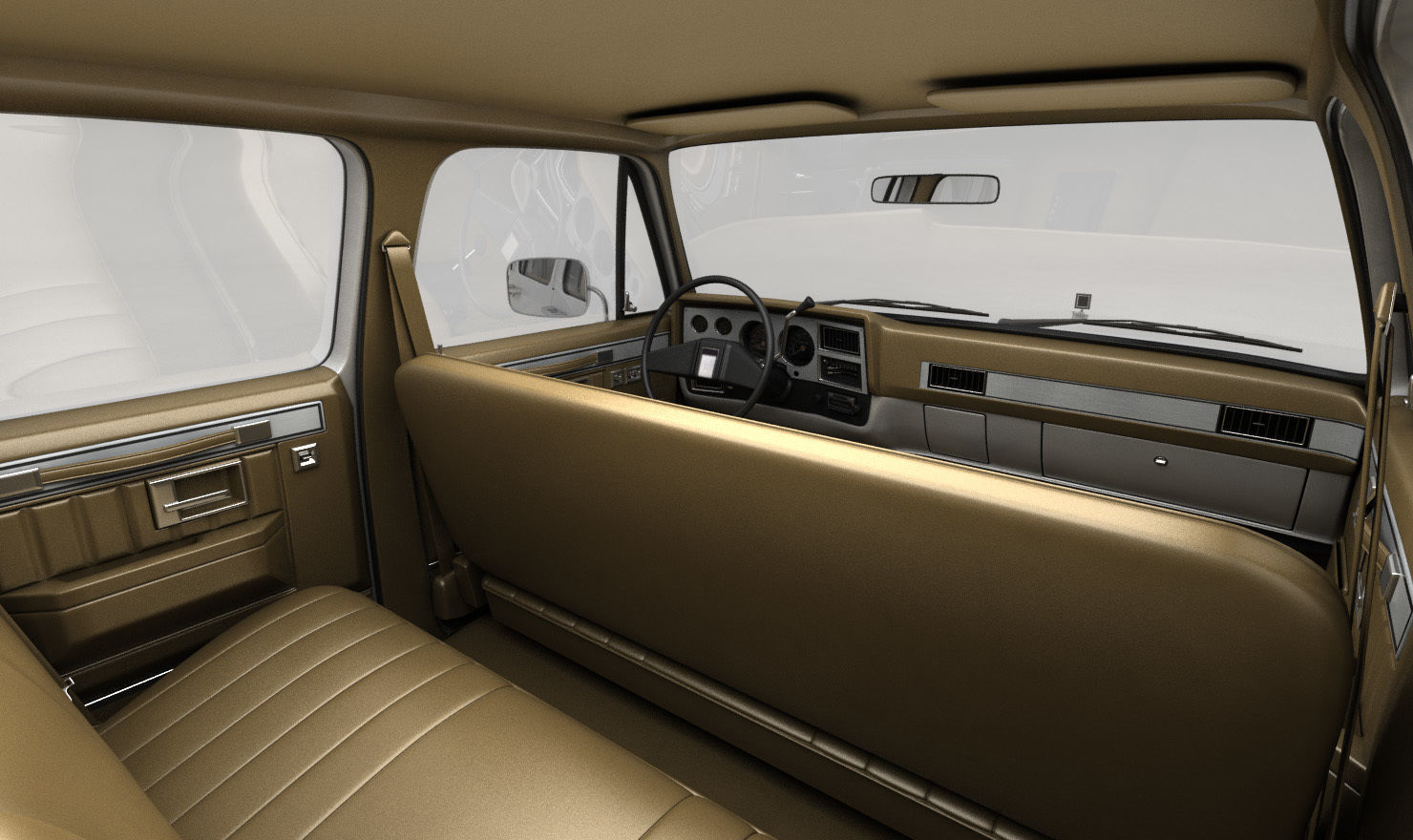 GENERIC 4WD PICKUP TRUCK 5 3D model_9