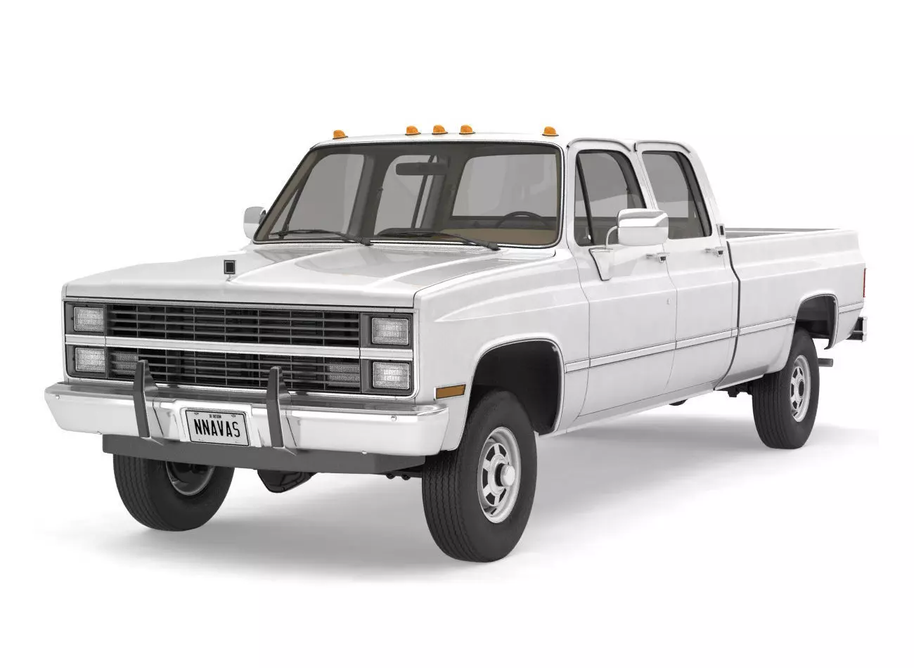 GENERIC 4WD PICKUP TRUCK 5 3D model_0