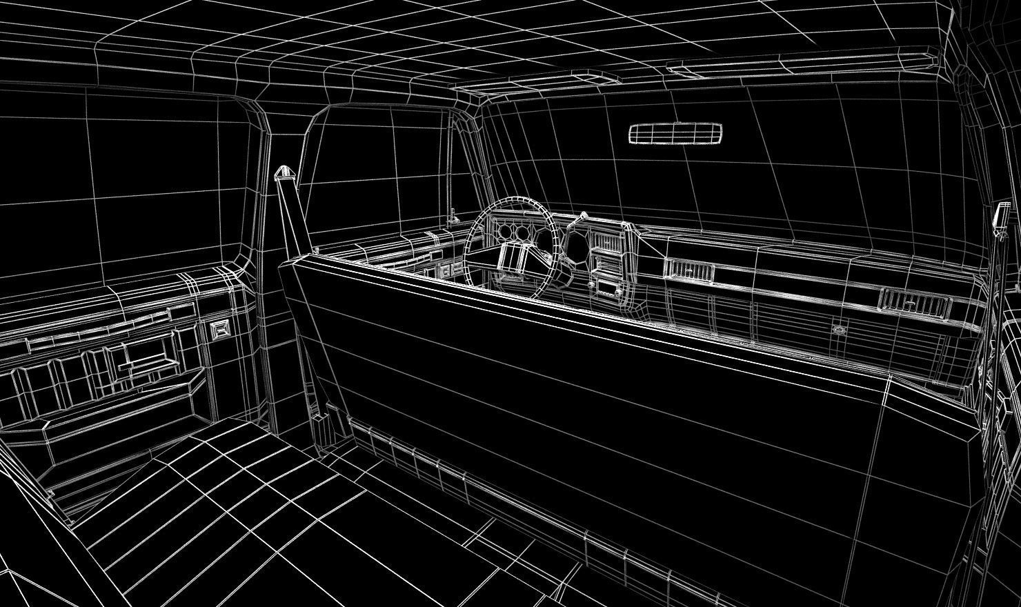 GENERIC 4WD PICKUP TRUCK 5 3D model_21