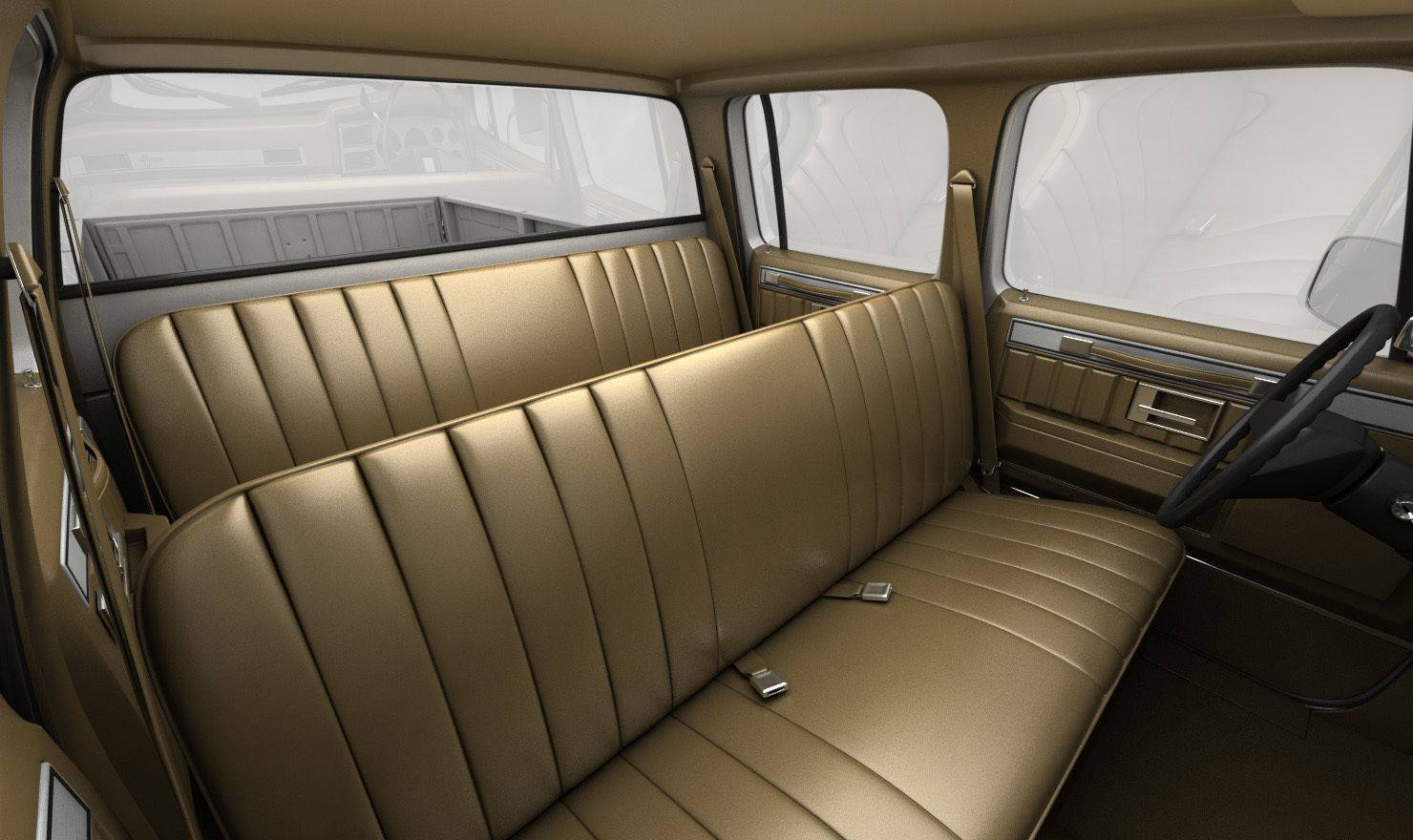 GENERIC 4WD PICKUP TRUCK 5 3D model_10