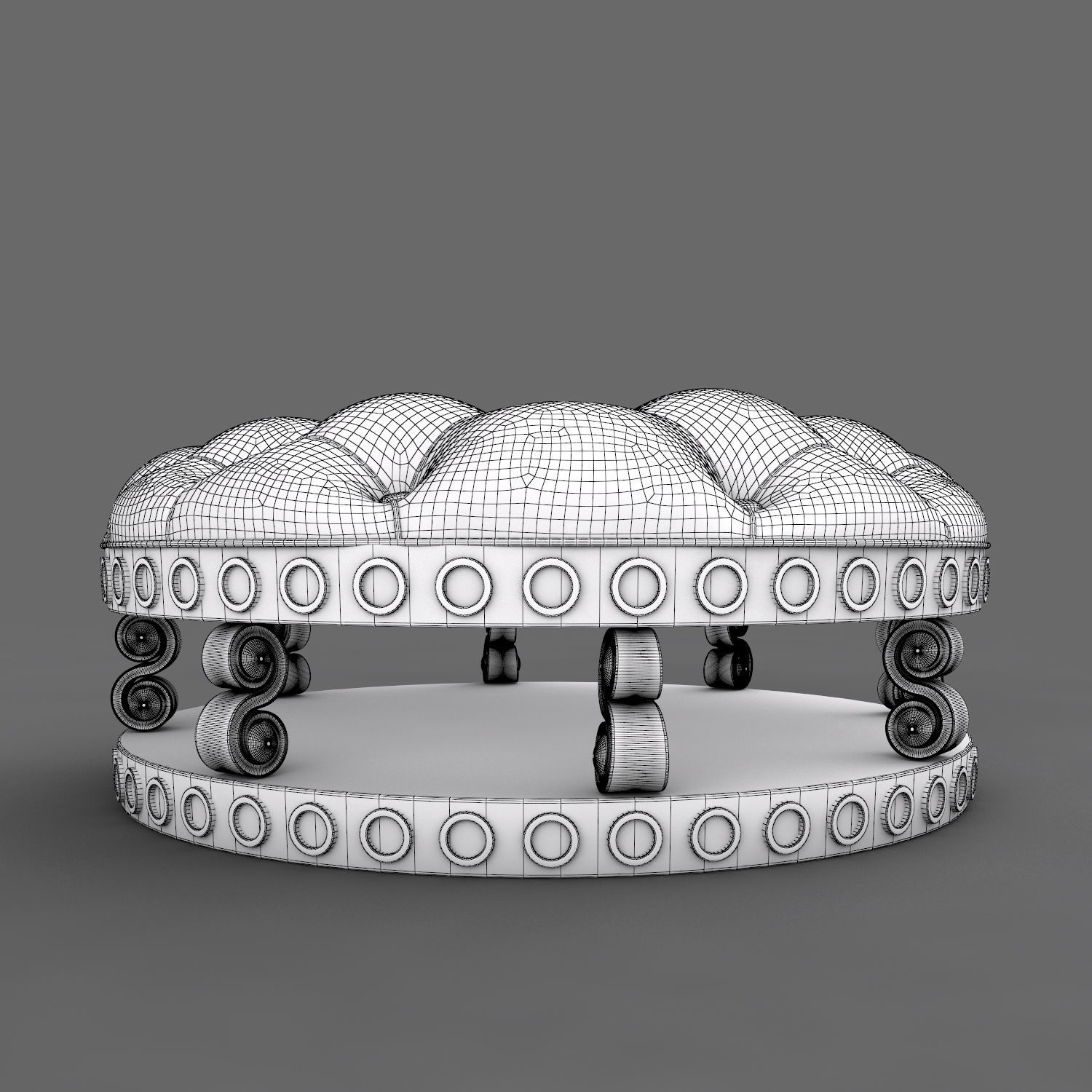 Foot Rest 3D model_5