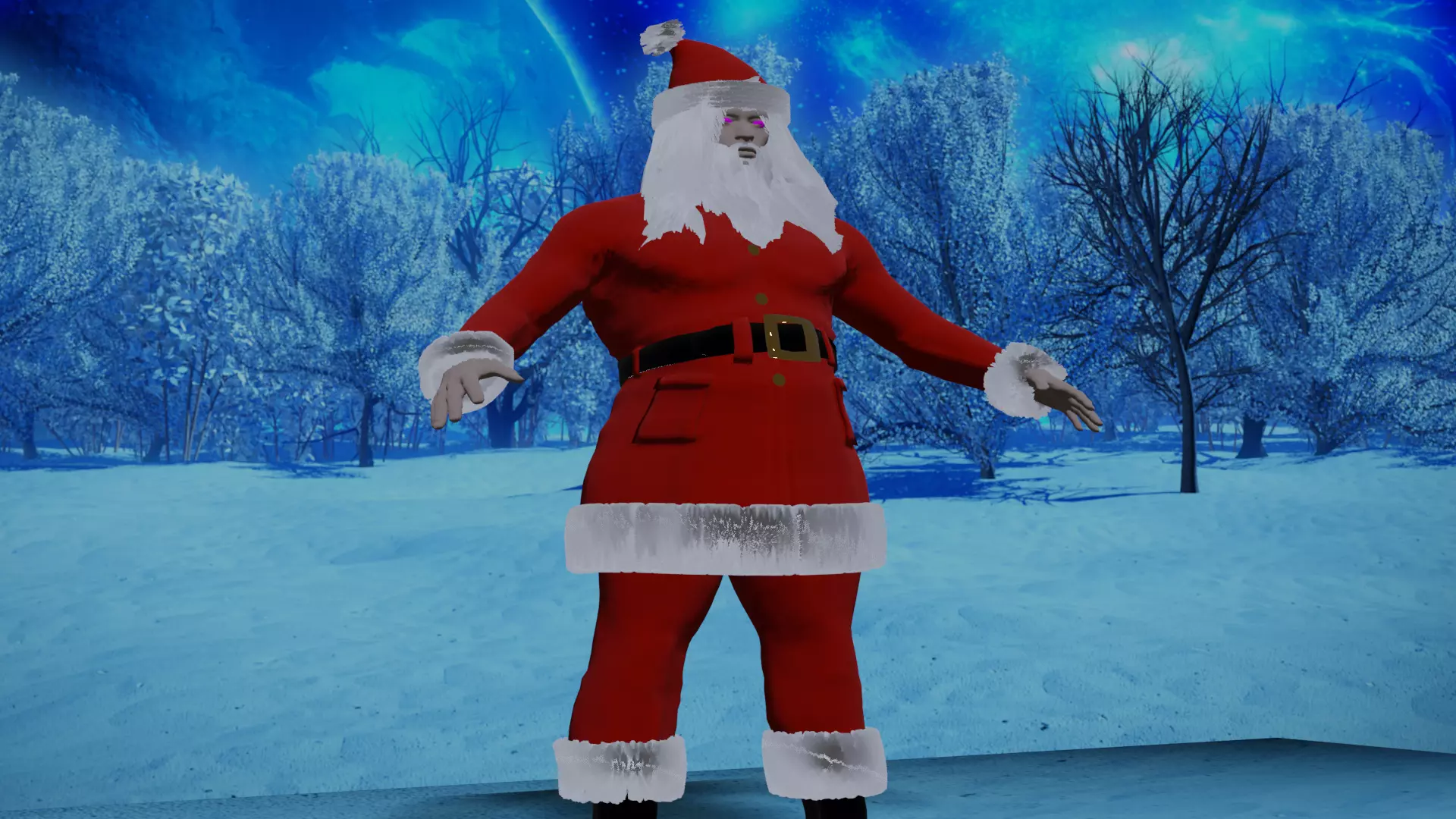 Santa Clause 3D print model_0