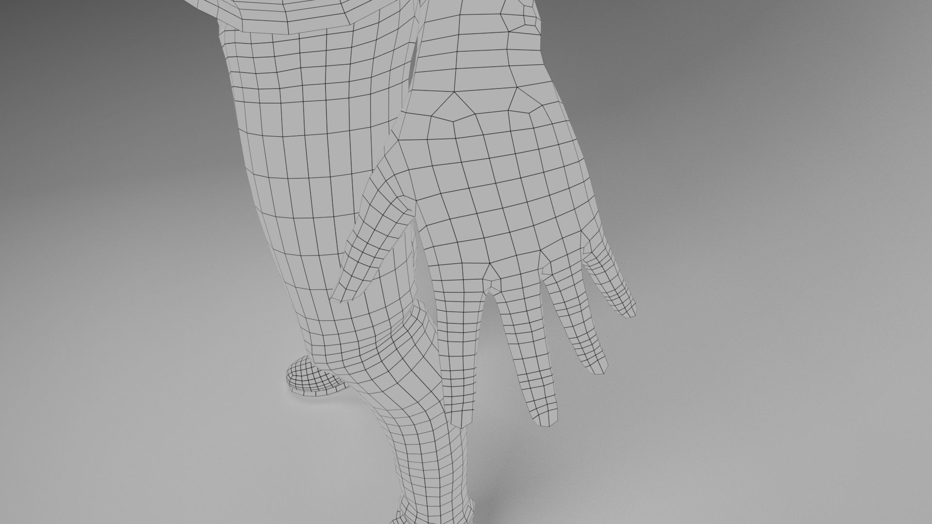 Stylized character male 3D model_9