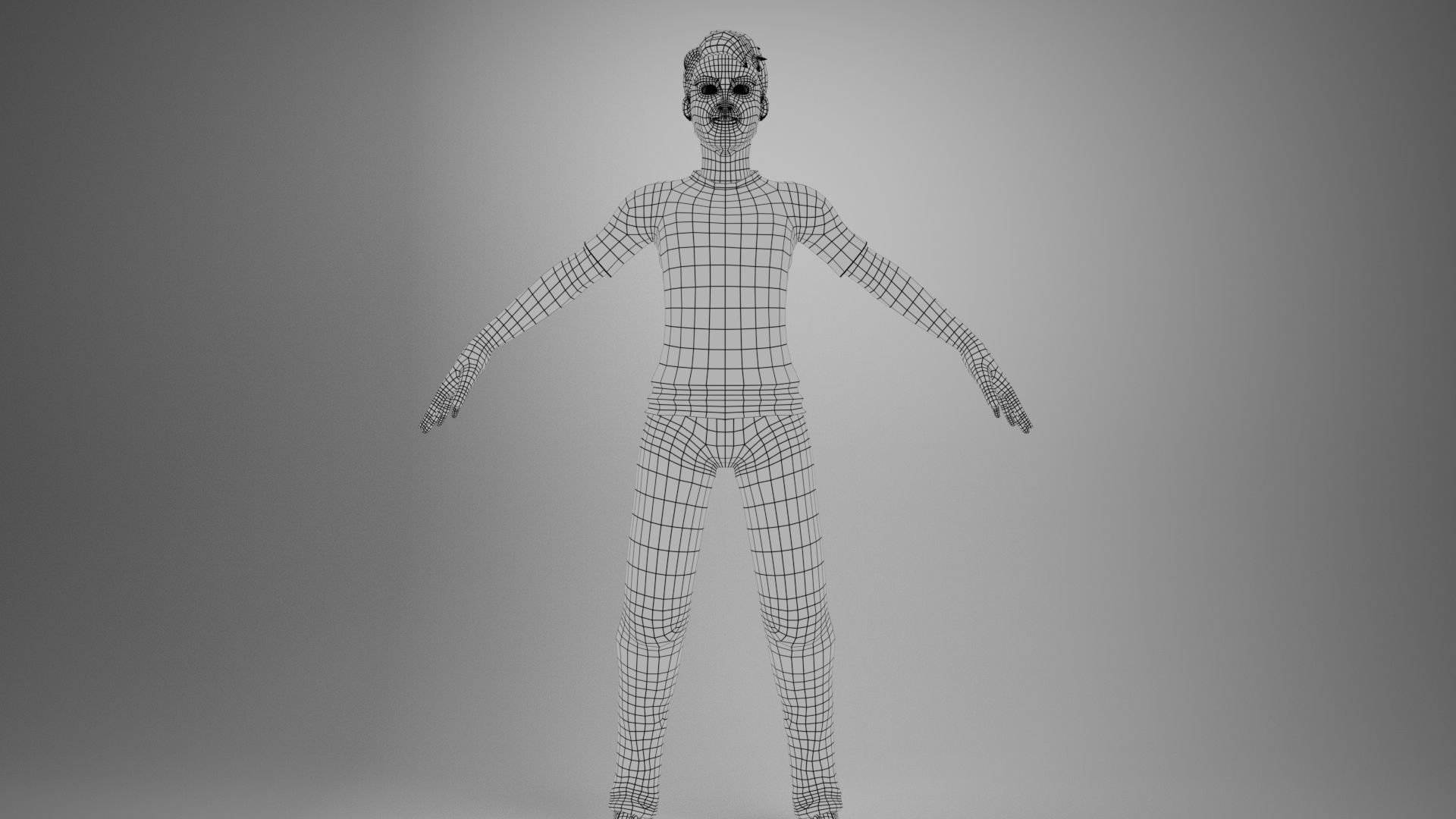 Stylized character male 3D model_7