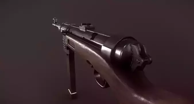 MP41 Submachine Gun