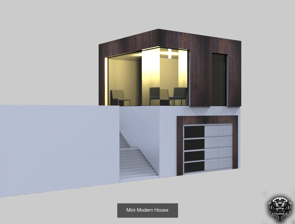 Modern Building Pack 3D Model Collection_17