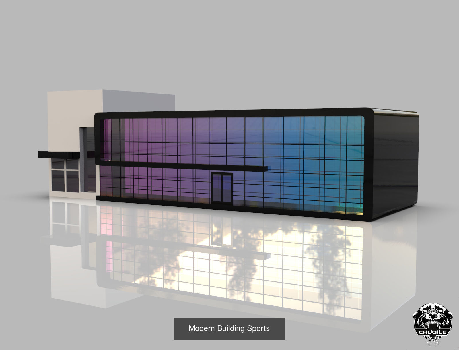 Modern Building Pack 3D Model Collection_7