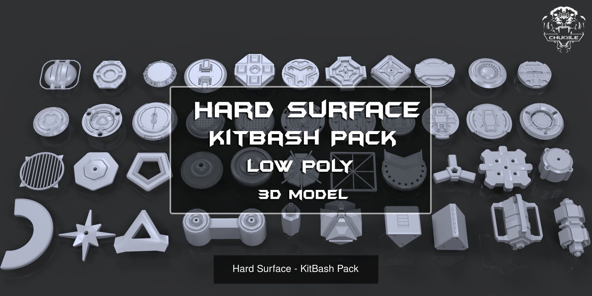 Kitbash Pack 3D Model Collection_6