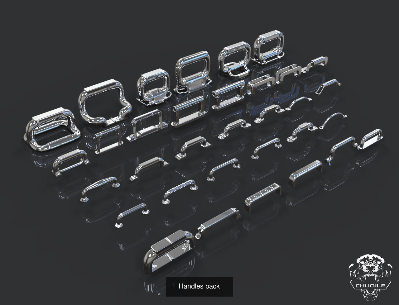 Kitbash Pack 3D Model Collection_9