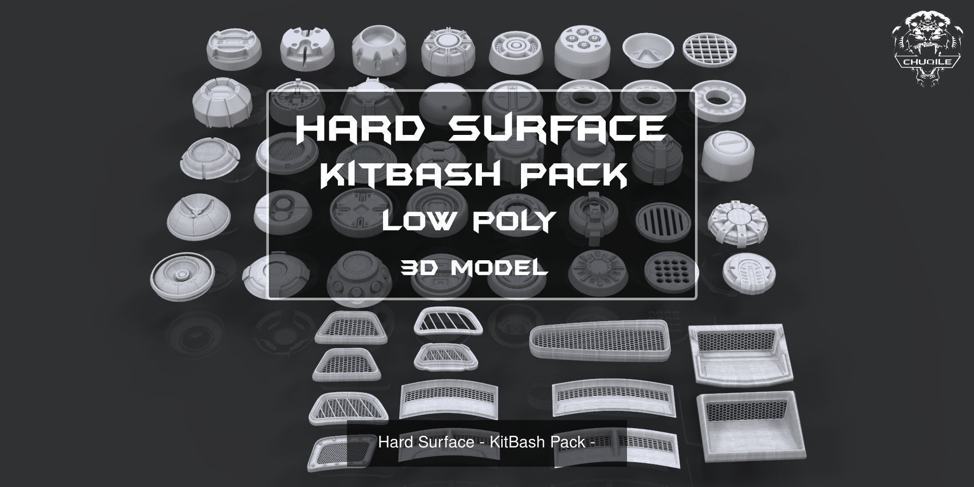Kitbash Pack 3D Model Collection_7