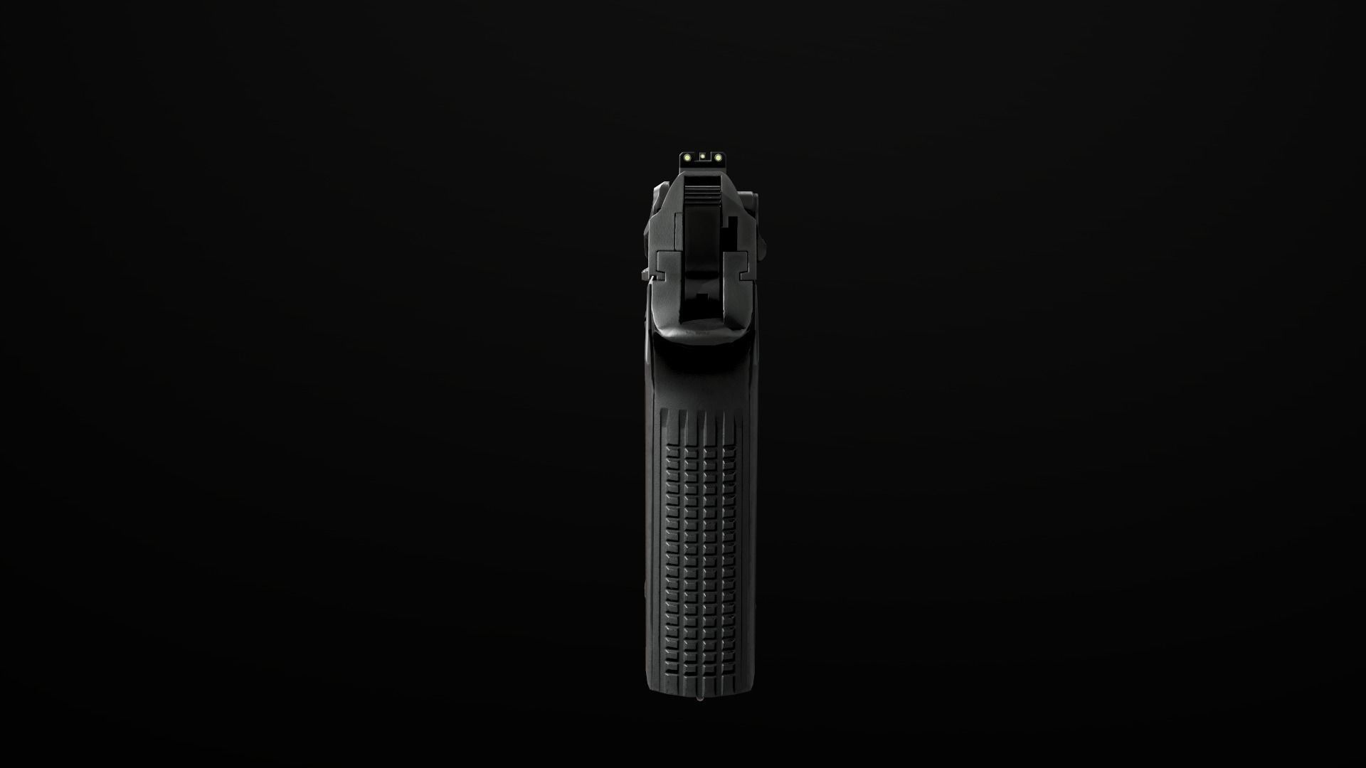 Beretta M9A3 9MM Handgun Low-poly 3D model_21