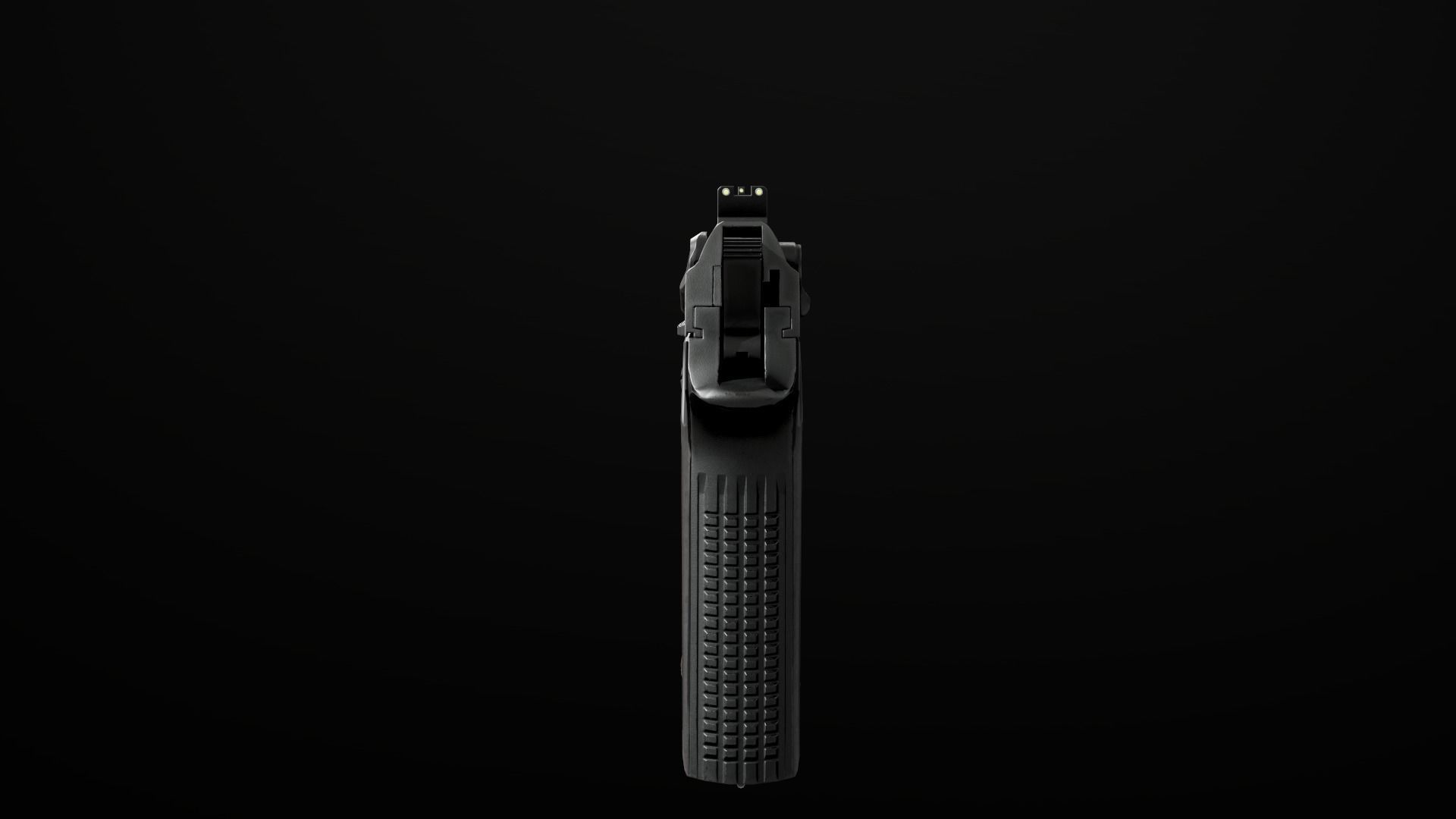 Beretta M9A3 9MM Handgun Low-poly 3D model_22