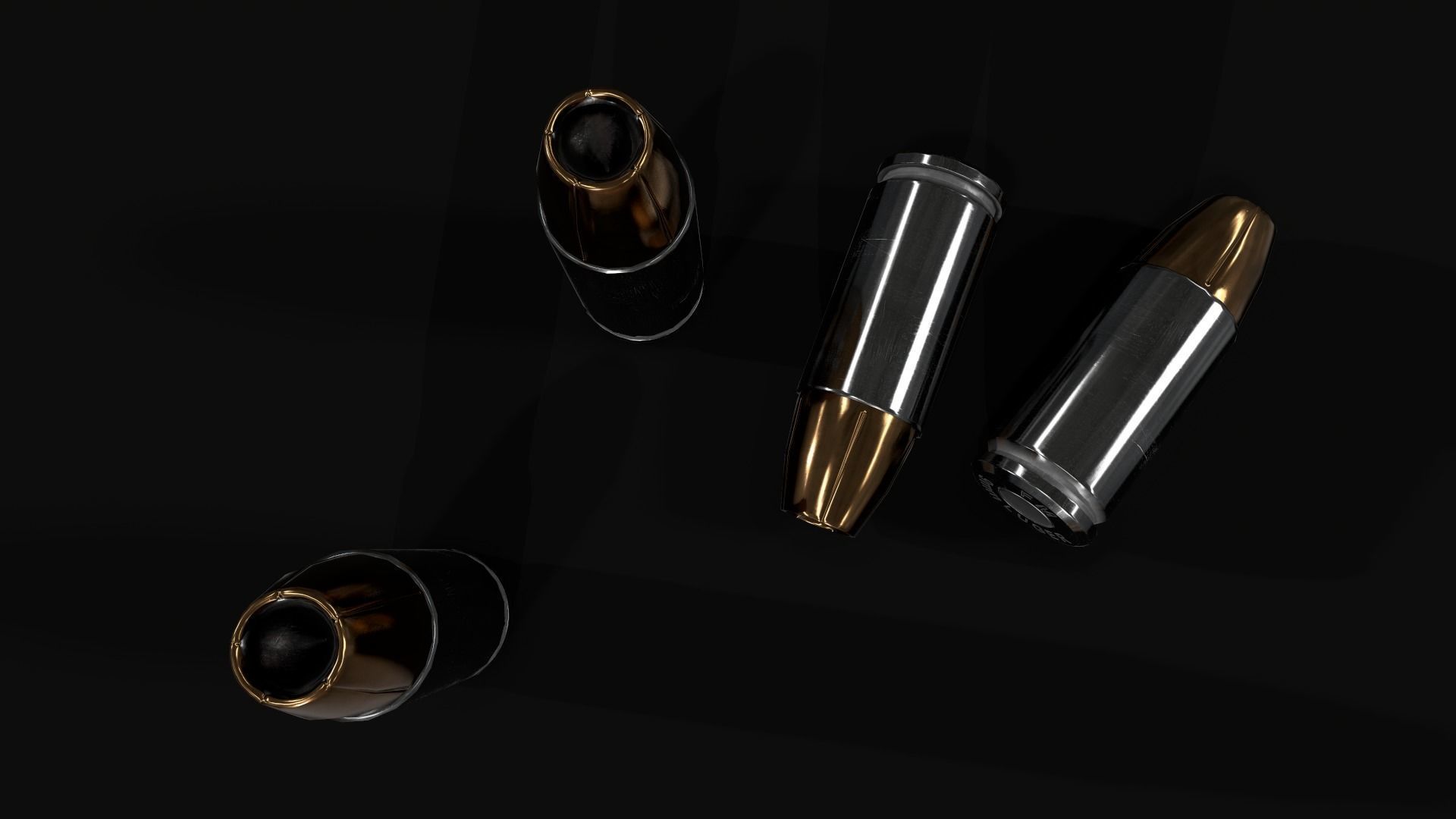 Beretta M9A3 9MM Handgun Low-poly 3D model_52