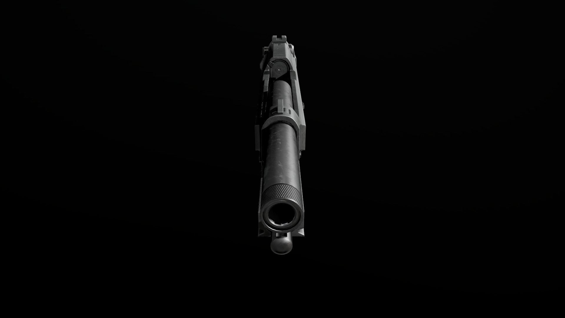 Beretta M9A3 9MM Handgun Low-poly 3D model_30