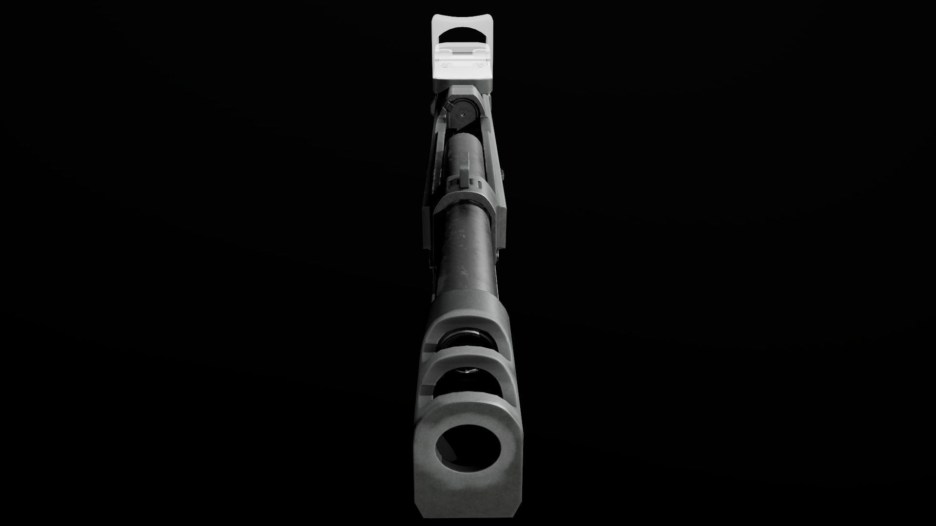 Beretta M9A3 9MM Handgun Low-poly 3D model_32