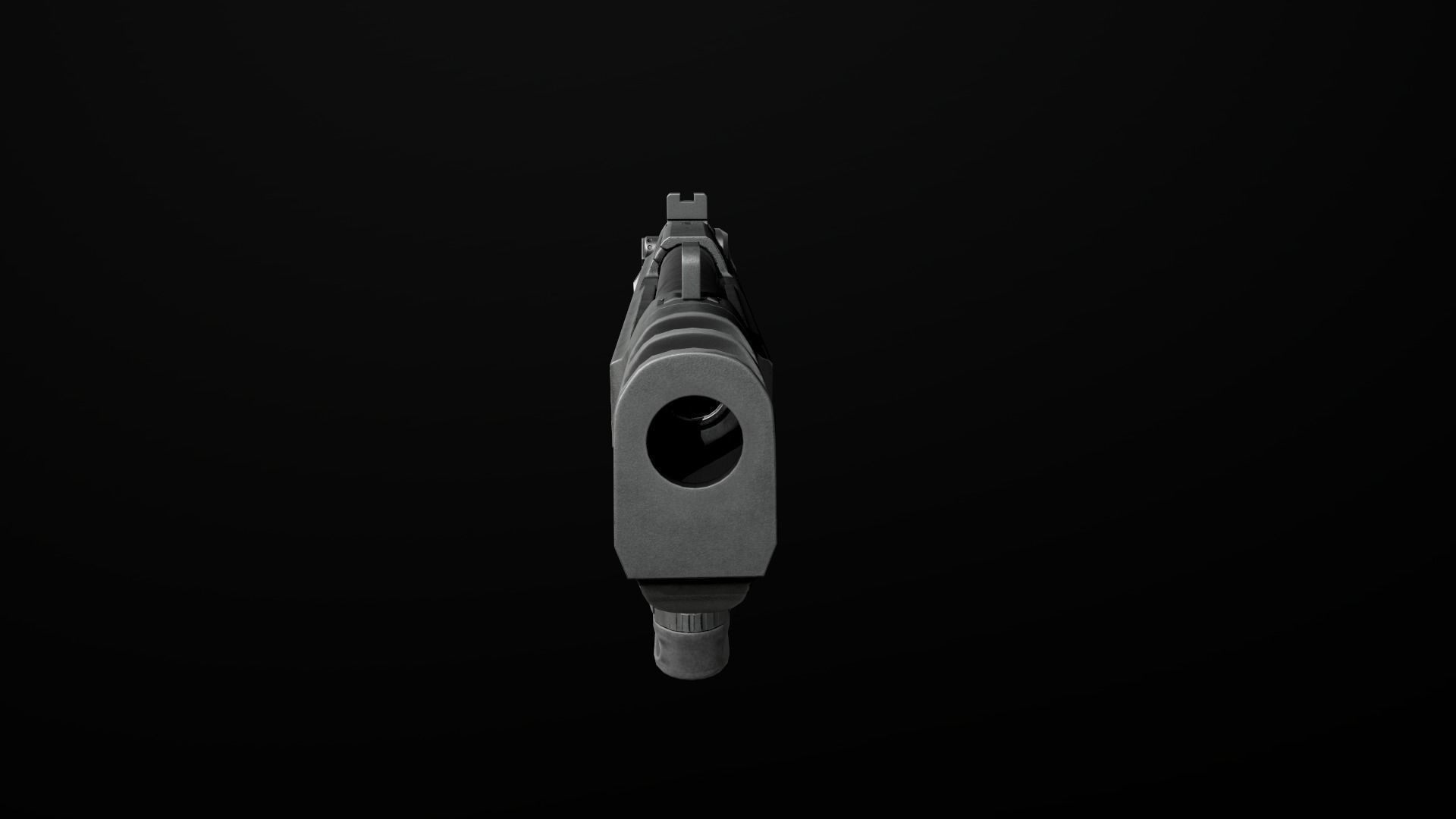 Beretta M9A3 9MM Handgun Low-poly 3D model_13