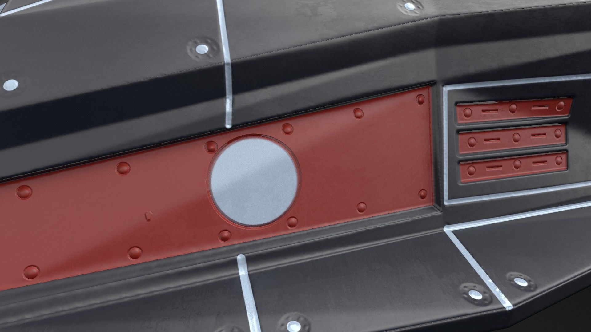 Universal ship-1-pak-1 Low-poly 3D model_8