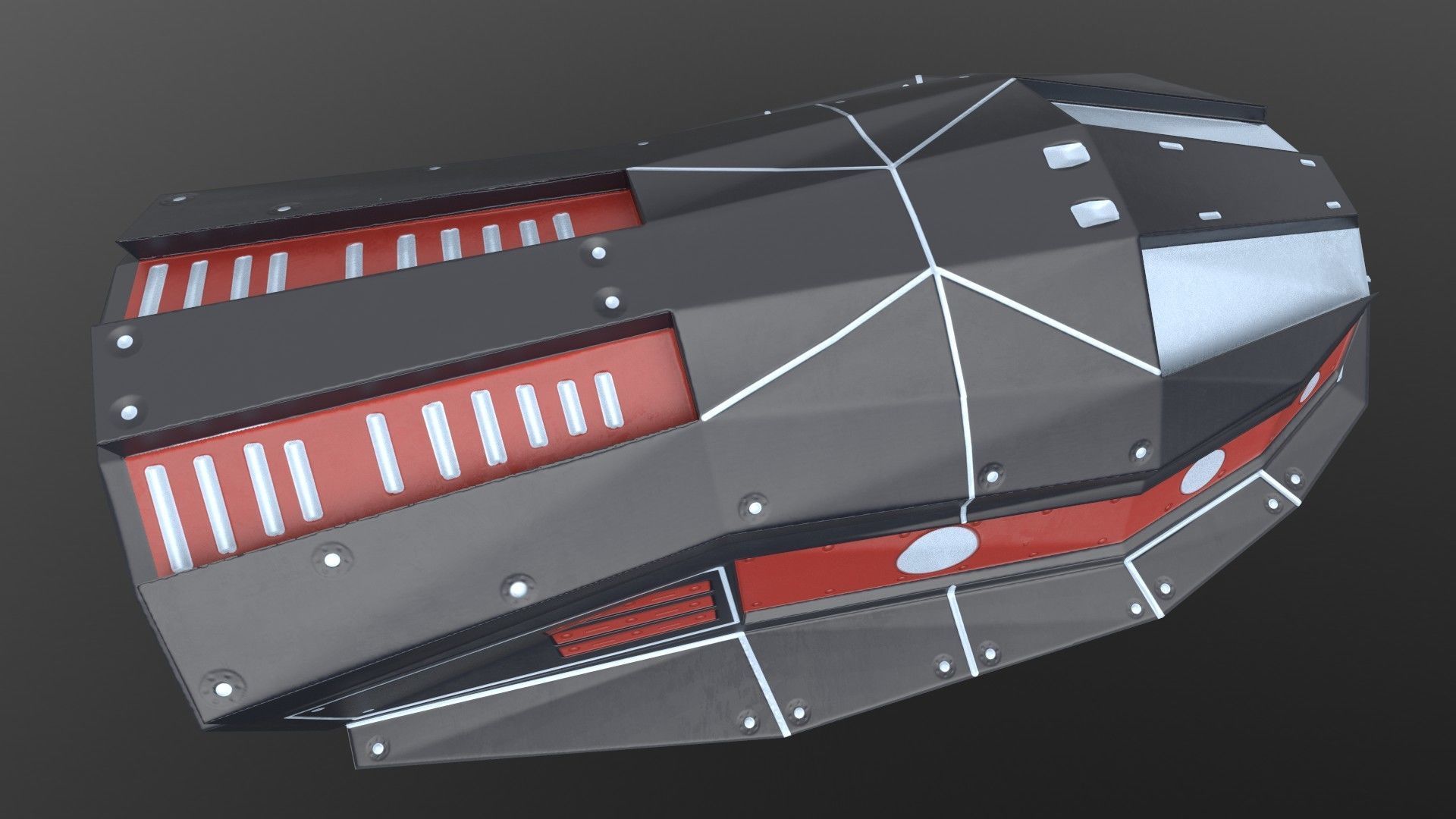 Universal ship-1-pak-1 Low-poly 3D model_2