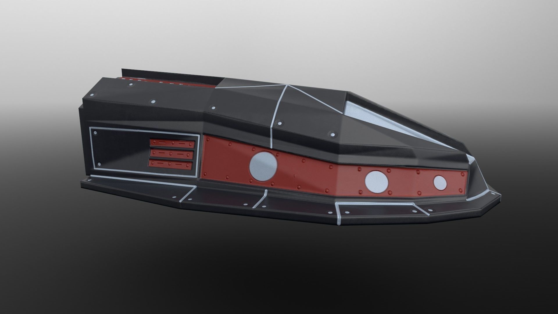 Universal ship-1-pak-1 Low-poly 3D model_4